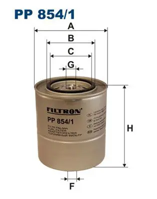 PP 854/1 Топливный фильтр FILTRON