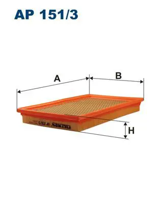 FILTRON AP1513 Фильтр воздушный AP151/3