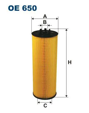 FILTRON OE650 Фильтр масляный OE650