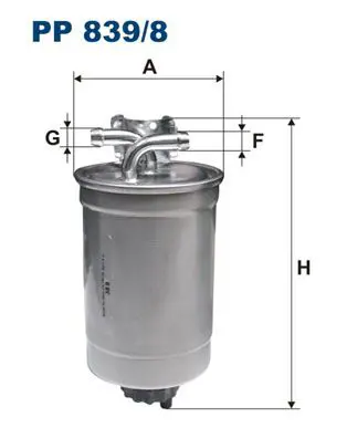 PP 839/8 Фильтр топливный
