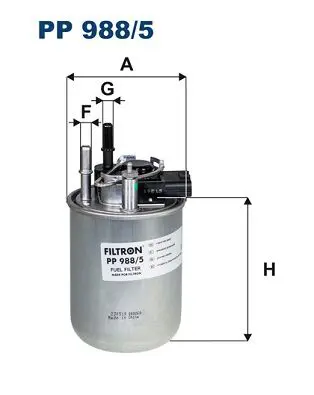 PP 988/5 Фильтр топливный