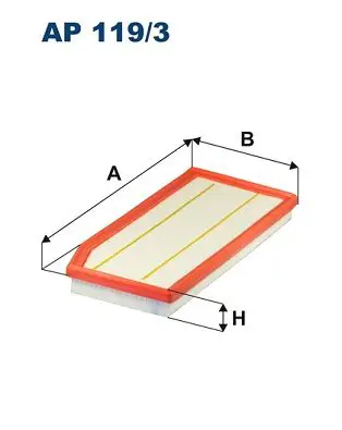 Filtron AP1193 Фильтр воздушный MB: C-CLASS