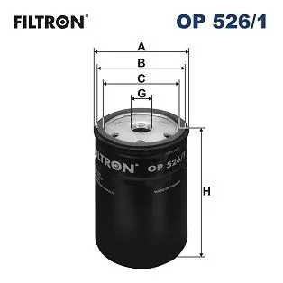 FILTRON OP5261 Фильтр масляный OP526/1