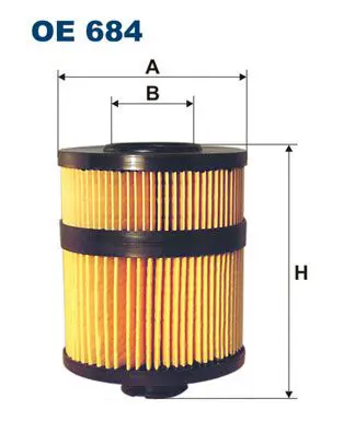 FILTRON OE684 Фильтр масляный OPEL