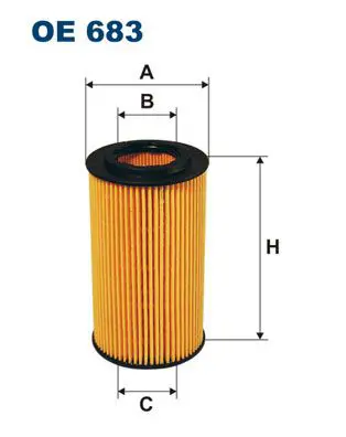 FILTRON OE683 Фильтр масляный