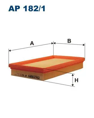 FILTRON AP1821 Фильтр воздушный KIA Sephia