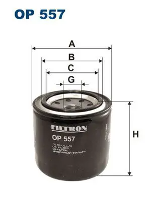 FILTRON OP557 Фильтр масляный OP557