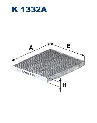 FILTRON K1332A Фильтр салонный угольный
