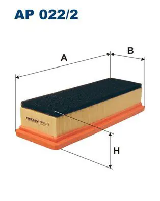 FILTRON AP0222 Фильтр воздушный AP022/2