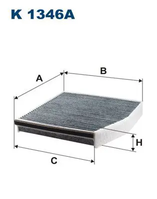 Filtron K1346A Фильтр салонный угольный