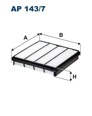 FILTRON AP1437 Фильтр воздушный AP143/7