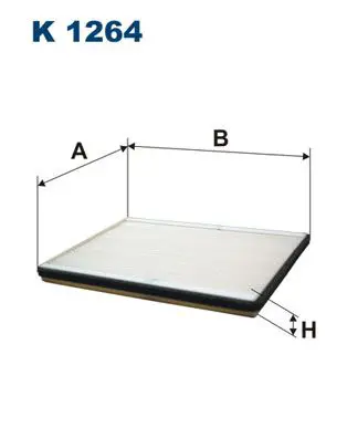 FILTRON K1264 Фильтр салонный K1264