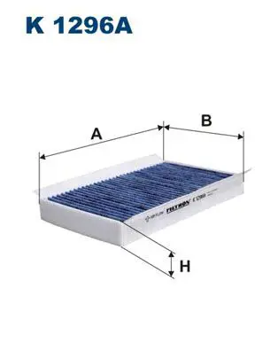 FILTRON K1296A Фильтр салонный угольный