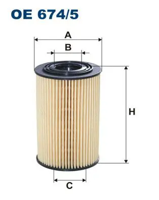 FILTRON OE6745 Фильтр масляный