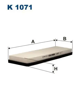 FILTRON K1071 Фильтр салонный