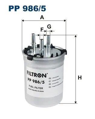 PP 986/5 Фильтр топливный