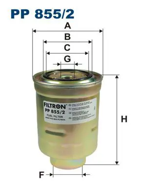 Filtron PP8552 Фильтр топливный Toyota LAND