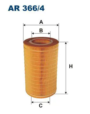 AR 366/4 Фильтр воздушный
