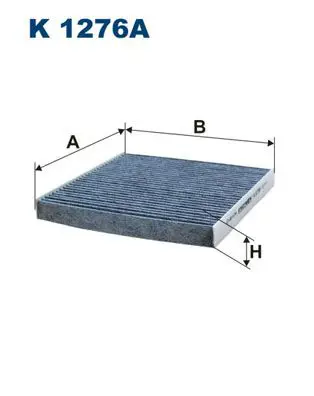 FILTRON K1276A Фильтр салонный угольный
