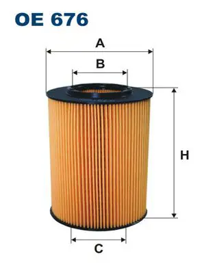 FILTRON OE676 Фильтр маслянный