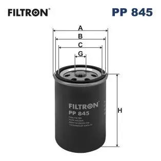FILTRON PP845 Фильтр топливный PP845