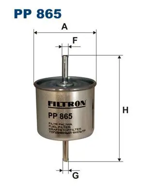 FILTRON PP865 ФИЛЬТР ТОПЛИВНЫЙ