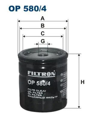 FILTRON OP5804 Фильтр масляный