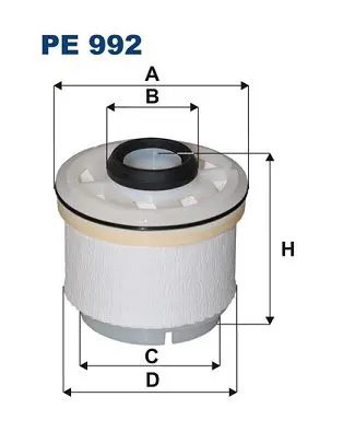FILTRON PE992 Фильтр топливный PE992