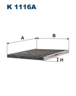 FILTRON K1116A ФИЛЬТР САЛОННЫЙ