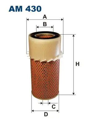 FILTRON AM430 Фильтр воздушный