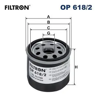 FILTRON OP6182 Фильтр масляный