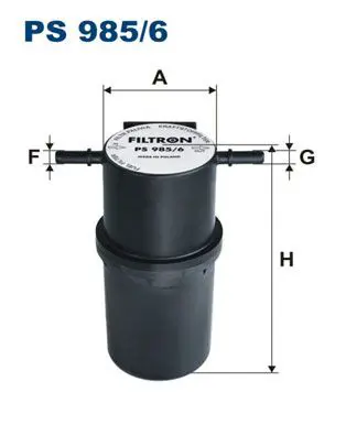 PS985/6 Фильтр топливный PS985/6