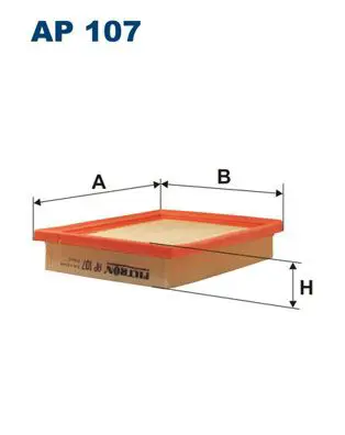 FILTRON AP107 Фильтр воздушный AP107
