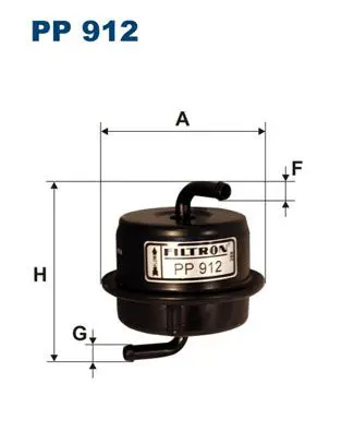 FILTRON PP912 Фильтр топливный
