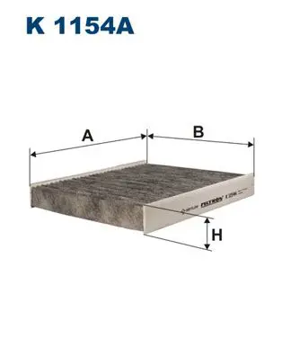 FILTRON K1154A Фильтр салонный угольный