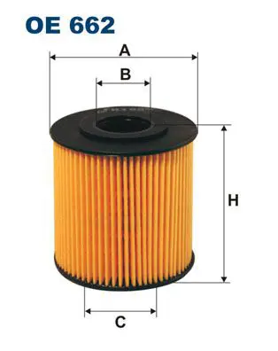 FILTRON OE662 Фильтр масляный OE662