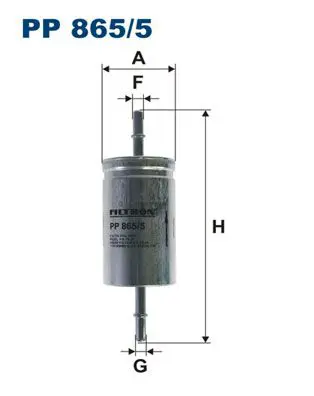 FILTRON PP8655 Фильтр топливный FORD: C-MAX