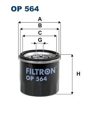 FILTRON OP564 Фильтр масляный OP564