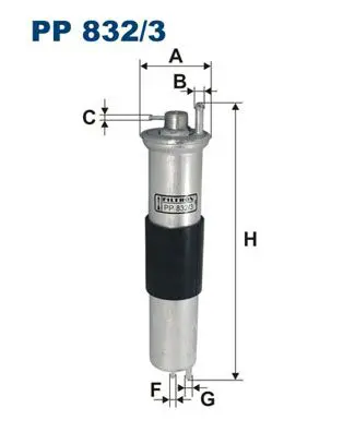Filtron PP8323 Фильтр топливный BMW (E46)