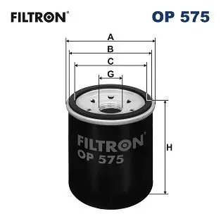 FILTRON OP575 Фильтр масляный MITSUBISHI