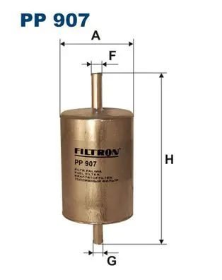 FILTRON PP907 Фильтр топливный*