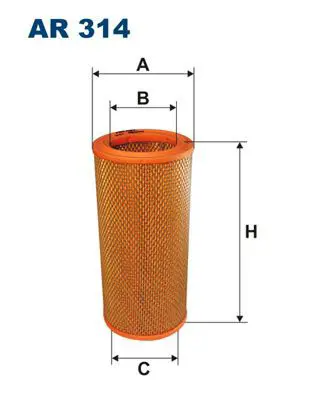 FILTRON AR314 Фильтр воздушный FILTRON AR314