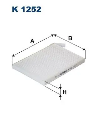 FILTRON K1252 Фильтр салонный K1252