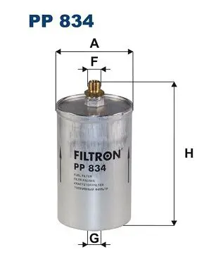 FILTRON PP834 Фильтр топливный