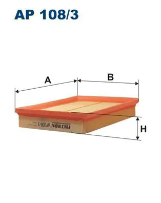 FILTRON AP1083 Фильтр воздушный AP108/3