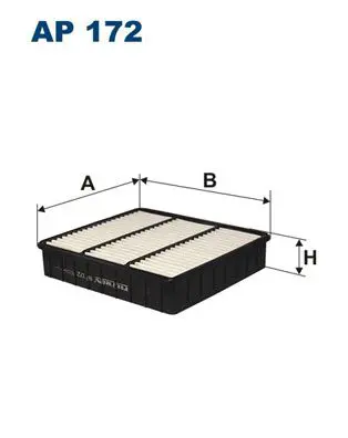 FILTRON AP172 Фильтр воздушный MITSUBISHI