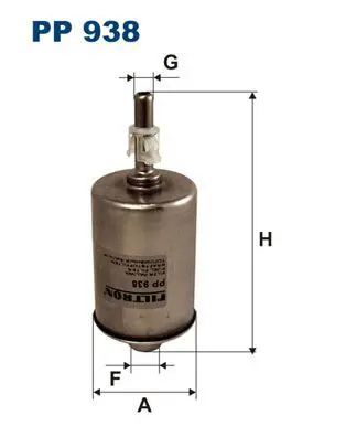 Filtron PP938 Фильтр топливный