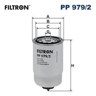 FILTRON PP9792 Фильтр топливный PP979/2