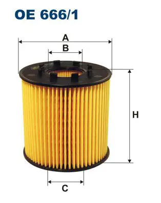 FILTRON OE6661 Фильтр масляный FILTRON