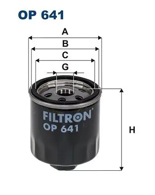 FILTRON OP641 Фильтр масляный OP641